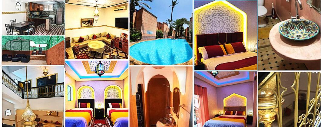 Quarya Assiyahia - Riad Camilia- Maison Entiere Avec Piscine Marrakesh Esterno foto
